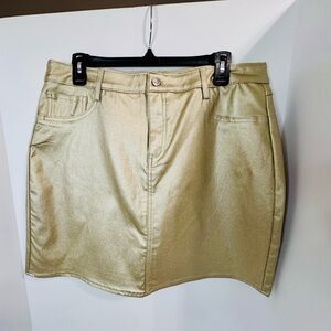 Marc New York Gold Skirt
